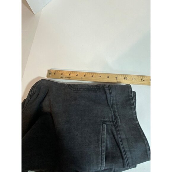 Chico’s Bootcut Denim Jeans Gray Slant Front Pockets Women’s Size 1 Regular - Picture 9 of 11